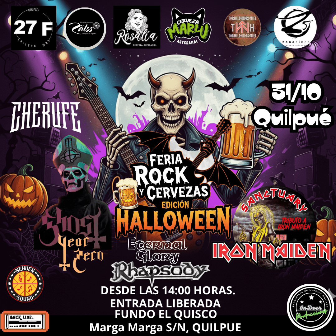 Feria Rock y Cervezas edición Halloween  image}